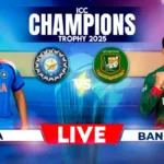 India vs Bangladesh LIVE Score, Champions Trophy 2025 …